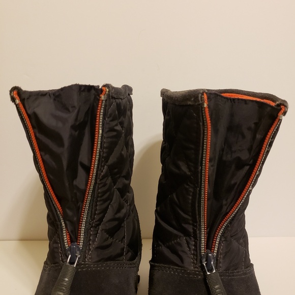 Lands' End Shoes Lands End Quilted Womens Snow Boots 6m Poshmark